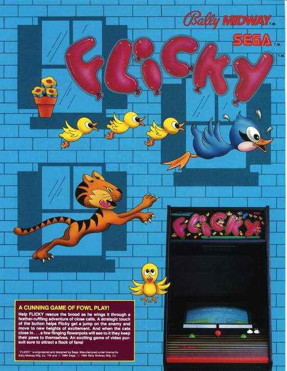 Flicky flyer: 1 Front